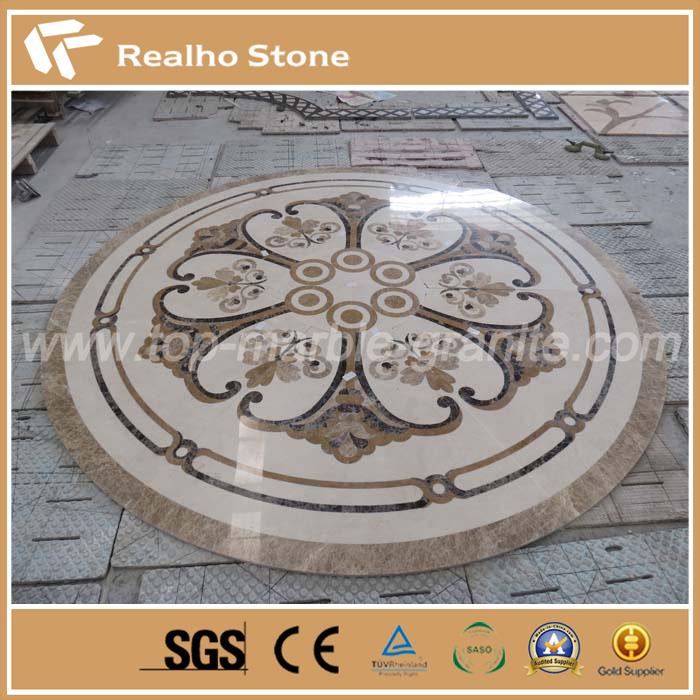 Beige Marble Medallion Tiles Beige Marble Medallion Tiles