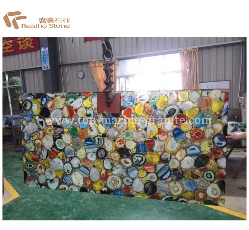 Colorful Agate Jade Slab