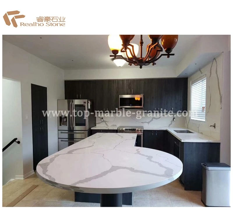 calacatta quartz countertop