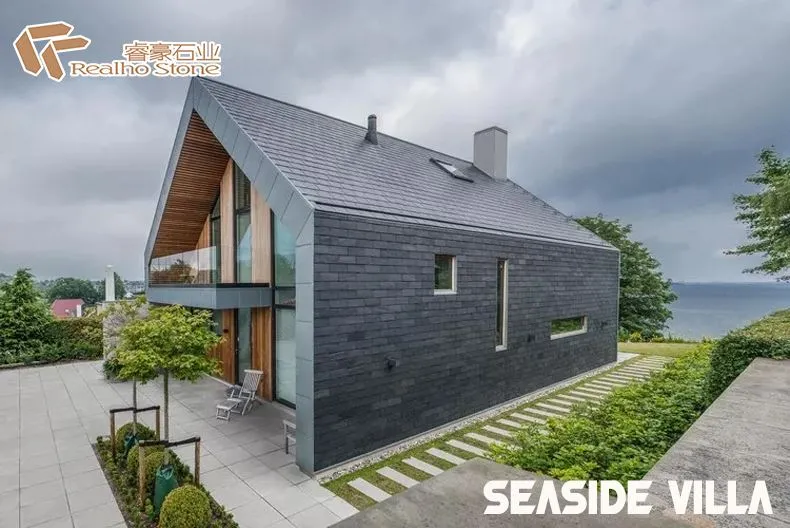 Slate Roof and Wall