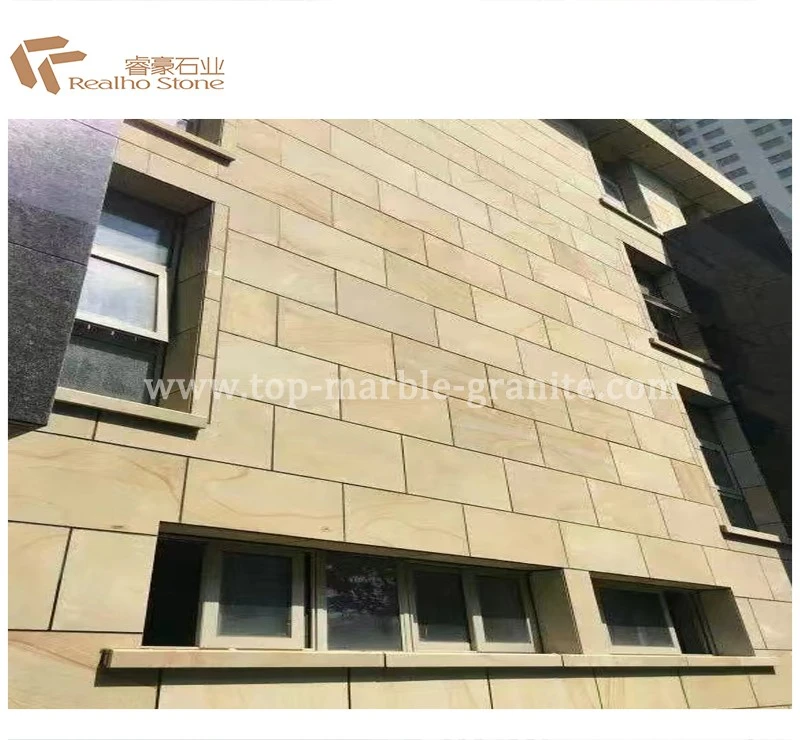sandstone tiles wall