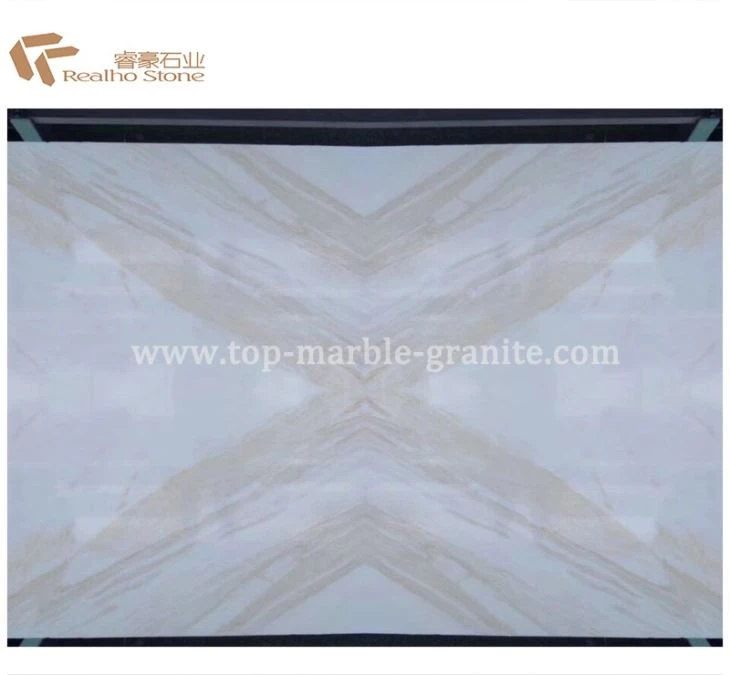 Ariston gold marble book match