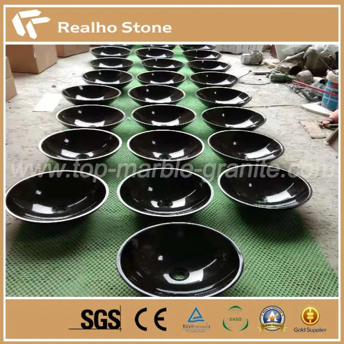 Factory Price Nature Marble Kitchedn/Bathroom Wash Sink With Round Shape For Sales