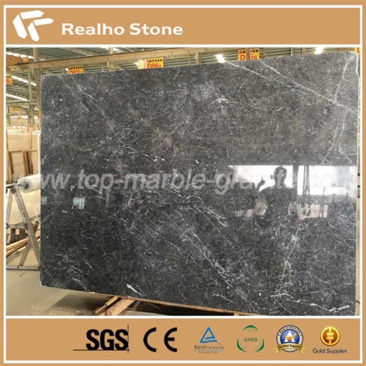 Polished Tafrry Gray Marble Floor Covering