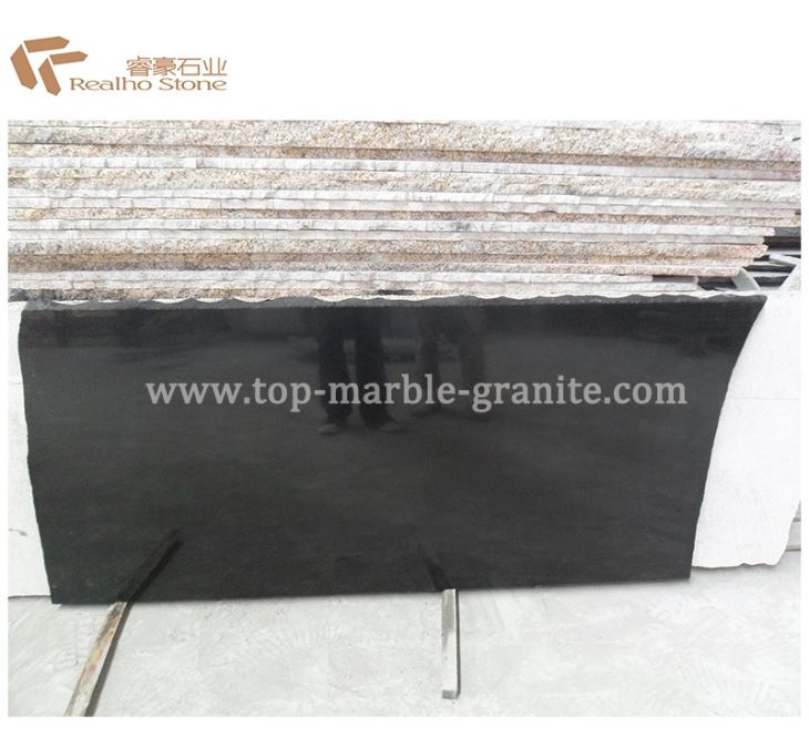 Mongolian Black Granite Slabs