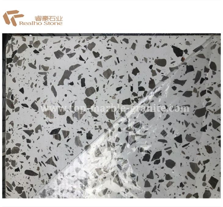 Customized Mixed Color Terrazzo Slabs For Floorings
