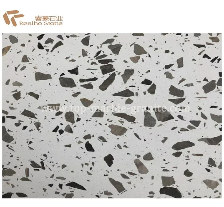 Customized Mixed Color Terrazzo Slabs For Floorings