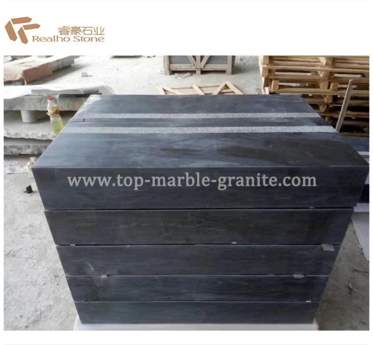 Honed Chinese Blue Stone Limestone Tiles