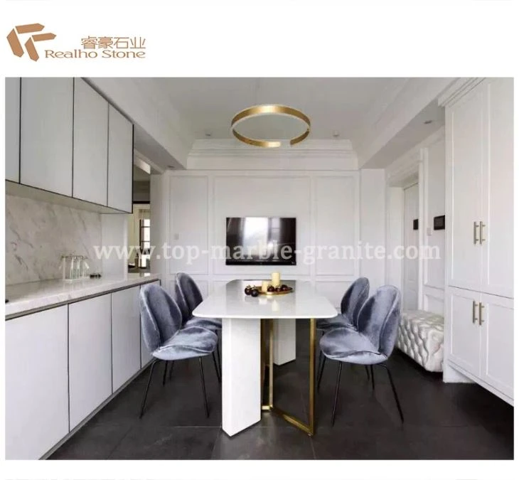 White Marble Dining Table