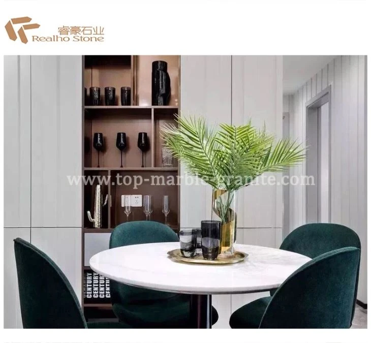 White Marble Dinner Table