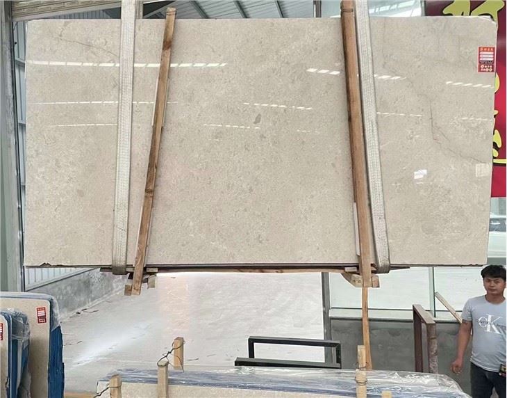 Polished Honed Ultraman Beige Marble Slab Wall Floor Tile