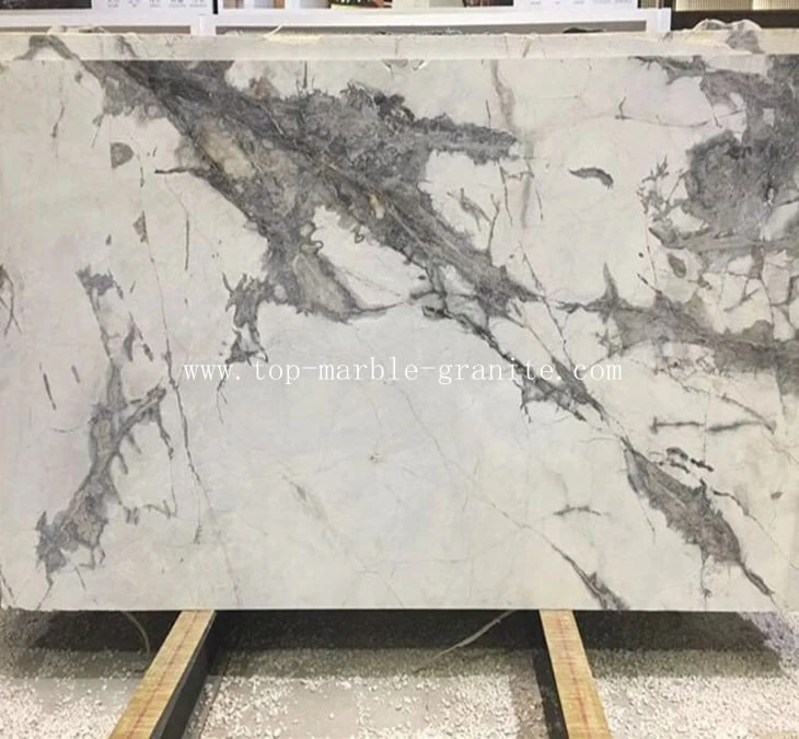 Invisible Grey Marble Slab