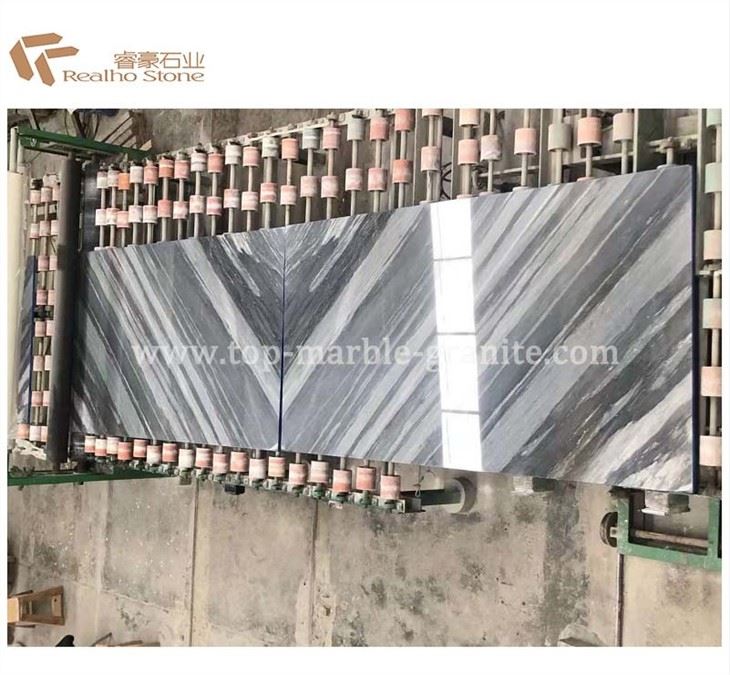 Masaradi grey slab with book match