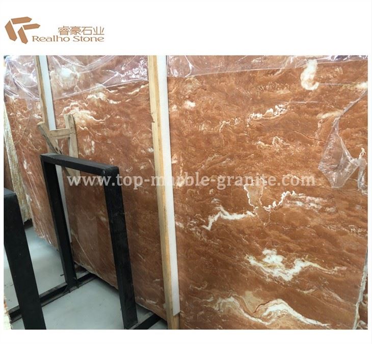 rose tea marble