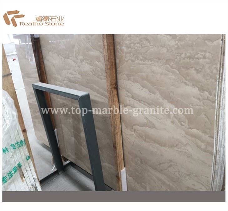 beige marble slab