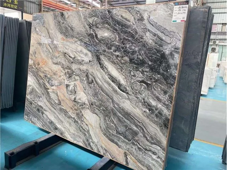 Polished Honed Venice Brown Marble Slab Tile