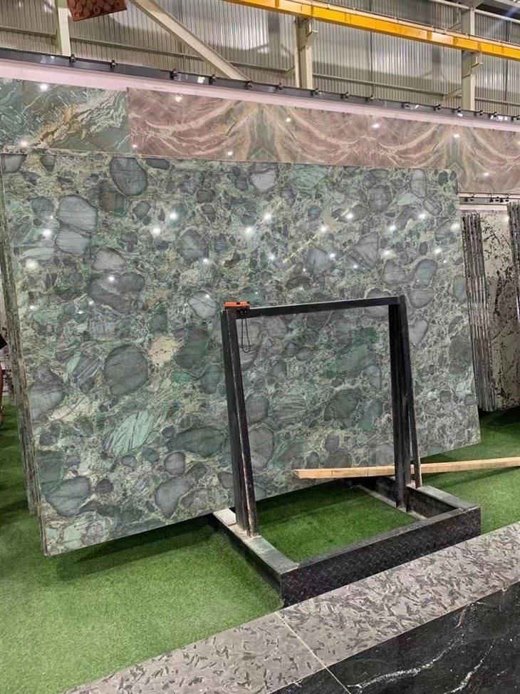 emerald stone slab